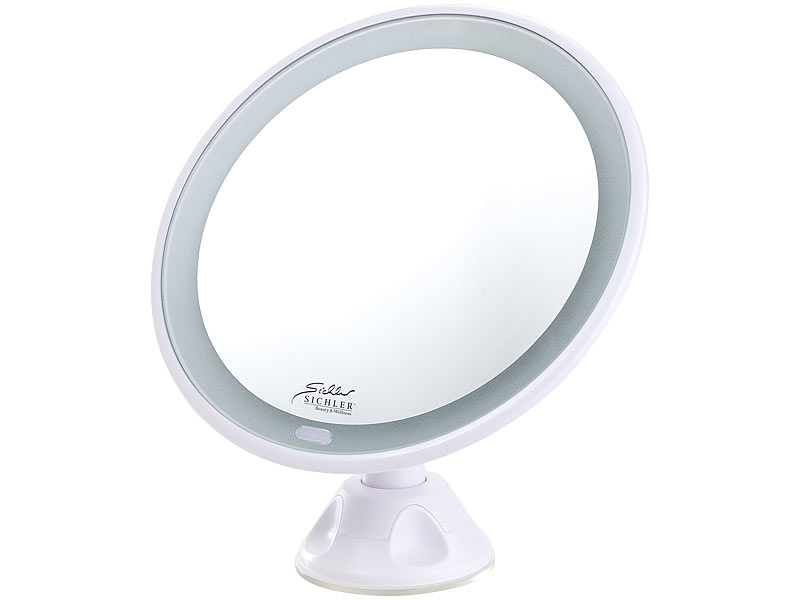 ; Akku-Kosmetikspiegel mit Lautsprechern & LED-Lichtern Akku-Kosmetikspiegel mit Lautsprechern & LED-Lichtern Akku-Kosmetikspiegel mit Lautsprechern & LED-Lichtern Akku-Kosmetikspiegel mit Lautsprechern & LED-Lichtern 