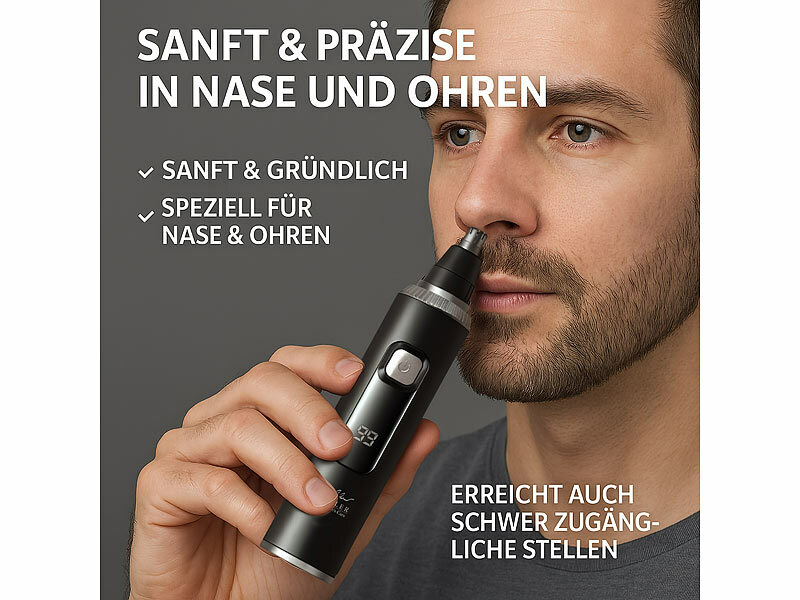 ; Nasenhaarschneider, BarttrimmerNasenhaar-SchneiderHaarschneider für NasenhaareOhrhaar-RasiererNasen-HaartrimmerNasentrimmerAkku NasenhaarschneiderHaartrimmer für NaseHaartrimmer mit AkkuOhr- & Nasen-Haar-Trimmer für sanfte RasurenBart Trimmer Herren AkkuNasenhaartrimmer Akku2In1 Nasen- und Ohrhaar-Trimmer3in1-Nasenhaar-, Barthaar- und AugenbrauentrimmerOhrenhaar TrimmerOhrhaarschneiderTrimmer HaareOhrenhaar Schneiderwasserfeste TrimmerHaarschneidemaschinenOhrhaartrimmerNasenhaarentfernerHaarentferner NasenSchutzkappen abnehmbare Scherköpfe Gesichtshaartrimmer wiederaufladbareOhrenhaarentfernung Hygiene LiIon Nasenhaarentfernungs Lithium MAhEntferner Akkus Bärte Ohren Nasen elektrische elektrisch elektrischenOhrtrimmerOhrhaarentfernerSanfte HaarentfernerReisen IPX6 Ladegeräte ohne Ziepen Pflegen Reinigungs schmerzlose wasserdichte Nasenhaarschneider, BarttrimmerNasenhaar-SchneiderHaarschneider für NasenhaareOhrhaar-RasiererNasen-HaartrimmerNasentrimmerAkku NasenhaarschneiderHaartrimmer für NaseHaartrimmer mit AkkuOhr- & Nasen-Haar-Trimmer für sanfte RasurenBart Trimmer Herren AkkuNasenhaartrimmer Akku2In1 Nasen- und Ohrhaar-Trimmer3in1-Nasenhaar-, Barthaar- und AugenbrauentrimmerOhrenhaar TrimmerOhrhaarschneiderTrimmer HaareOhrenhaar Schneiderwasserfeste TrimmerHaarschneidemaschinenOhrhaartrimmerNasenhaarentfernerHaarentferner NasenSchutzkappen abnehmbare Scherköpfe Gesichtshaartrimmer wiederaufladbareOhrenhaarentfernung Hygiene LiIon Nasenhaarentfernungs Lithium MAhEntferner Akkus Bärte Ohren Nasen elektrische elektrisch elektrischenOhrtrimmerOhrhaarentfernerSanfte HaarentfernerReisen IPX6 Ladegeräte ohne Ziepen Pflegen Reinigungs schmerzlose wasserdichte Nasenhaarschneider, BarttrimmerNasenhaar-SchneiderHaarschneider für NasenhaareOhrhaar-RasiererNasen-HaartrimmerNasentrimmerAkku NasenhaarschneiderHaartrimmer für NaseHaartrimmer mit AkkuOhr- & Nasen-Haar-Trimmer für sanfte RasurenBart Trimmer Herren AkkuNasenhaartrimmer Akku2In1 Nasen- und Ohrhaar-Trimmer3in1-Nasenhaar-, Barthaar- und AugenbrauentrimmerOhrenhaar TrimmerOhrhaarschneiderTrimmer HaareOhrenhaar Schneiderwasserfeste TrimmerHaarschneidemaschinenOhrhaartrimmerNasenhaarentfernerHaarentferner NasenSchutzkappen abnehmbare Scherköpfe Gesichtshaartrimmer wiederaufladbareOhrenhaarentfernung Hygiene LiIon Nasenhaarentfernungs Lithium MAhEntferner Akkus Bärte Ohren Nasen elektrische elektrisch elektrischenOhrtrimmerOhrhaarentfernerSanfte HaarentfernerReisen IPX6 Ladegeräte ohne Ziepen Pflegen Reinigungs schmerzlose wasserdichte
