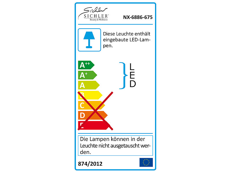 ; Saugnapf-Kosmetikspiegel mit LED-Licht Saugnapf-Kosmetikspiegel mit LED-Licht Saugnapf-Kosmetikspiegel mit LED-Licht 