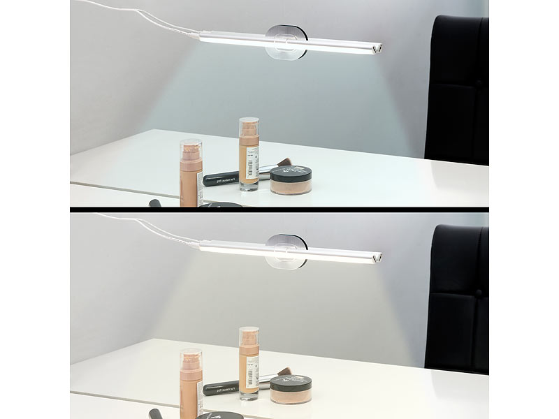 ; Saugnapf-Kosmetikspiegel mit LED-Licht Saugnapf-Kosmetikspiegel mit LED-Licht Saugnapf-Kosmetikspiegel mit LED-Licht 