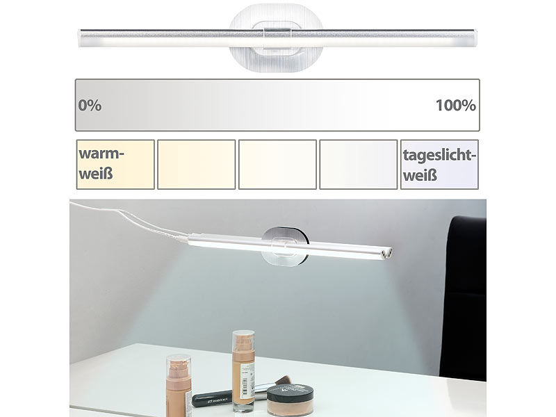 ; Saugnapf-Kosmetikspiegel mit LED-Licht Saugnapf-Kosmetikspiegel mit LED-Licht Saugnapf-Kosmetikspiegel mit LED-Licht 
