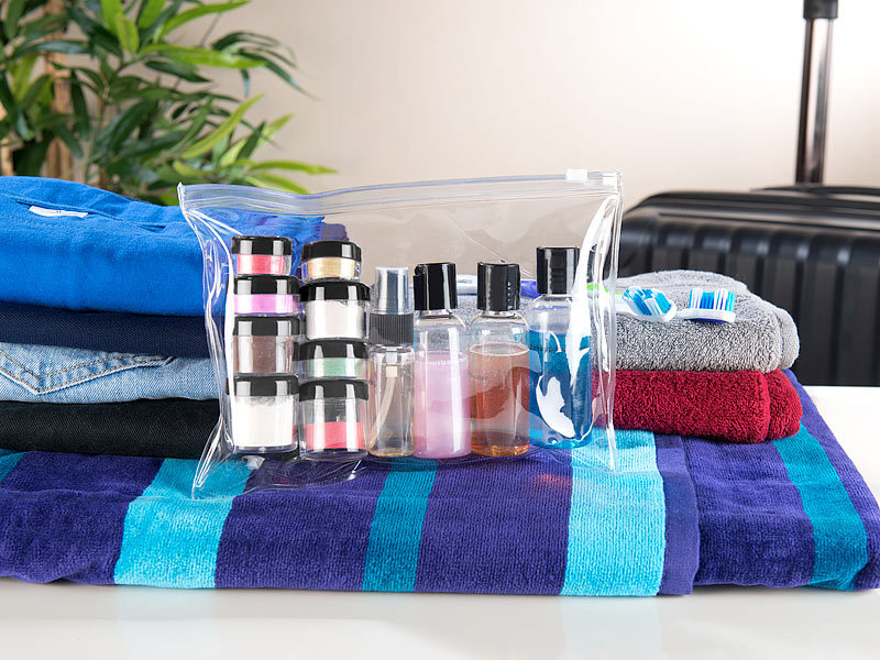 ; Reisegepäcke Fluggepäcke Reisekoffer Gepäcke Reisetasche Handgepäcke Necessaires, Koffer Kulturen Organizer Schminktaschen Auslandsreisen Reisefläschen Flüssigkeitsbeutel Reisegrößendurchsichtige kosmetische befüllen auslaufsichere tragbare nachfüllbare Taschen CosmeticsTrainings Trainingstaschen Sport Sporttaschen Waschtaschen Beutel PackbeutelReise-FlaschenReise-Flaschen-SetsReissverschlüsse Hygieneartikel Wash Hand genehmigte Make-Up Desinfektion ReisetaschenKulturtaschen transparentKosmetiktaschen transparentFlaschen-SetsAufbewahrungstaschen Töpfchen Aufbewahrungen Behälter Plastikflaschen SprühReisesetsReise-SetsKulturbeutel transparentReiseflaschenReiseflaschensetsFlugzeuge Flüge Flugreisen Camping Reisen Urlaube Urlaubsreisen Ferien unterwegs TravelsKosmetikbeutelKosmetikflaschentransparente transparente Tuben Bags Flughäfen ausflaufsichere PlastikbeutelLeerflaschen Parfum Gels Flüssigkeiten Gesichtscremes Parfüms ReißverschlüsseReisebehälterPflege-ReisesetsReisesets Kosmetik FlugReisefläschchenKosmetikbehaelter Toilettenartikel Toiletbags TSA Container Wohnwaagen Wohnmobile Boote YachtenMini Duschgels Lotions Kosmetika Körperpflegen Cremes Shampoos Medikamente SpraysFläschchen 